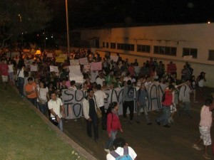 Manifestação do dia 21 de Junho em Mariana, MG. Foto: Reprodução/Facebook
